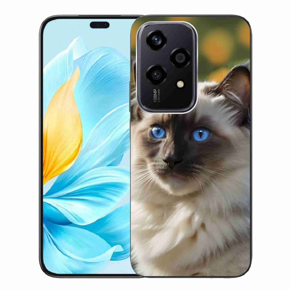 Gélový kryt mmCase na Honor 200 Lite 5G - biely ragdoll