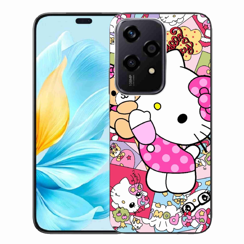 Gélový kryt mmCase na Honor 200 Lite 5G - cute kitty