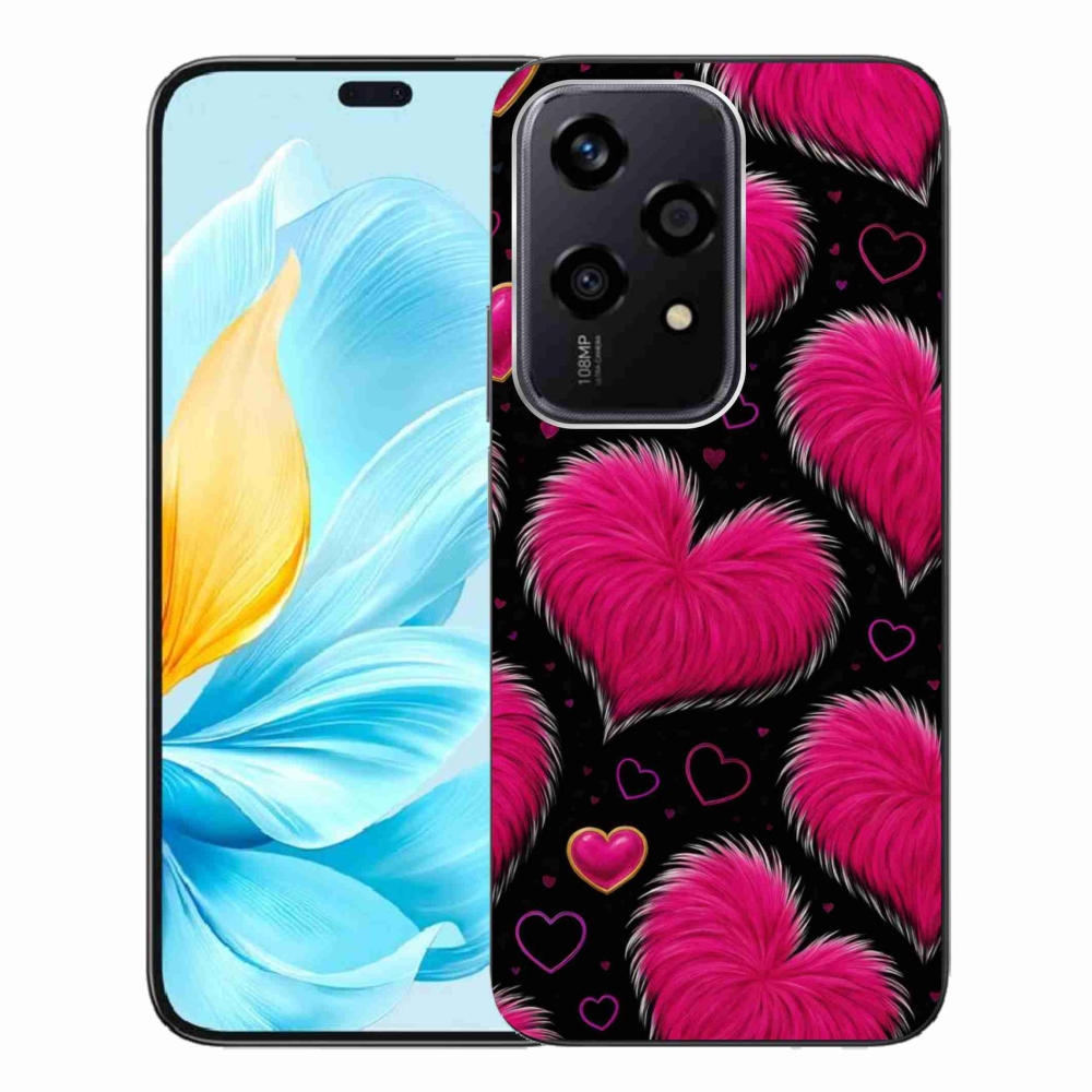 Gélový kryt mmCase na Honor 200 Lite 5G - hebké srdce