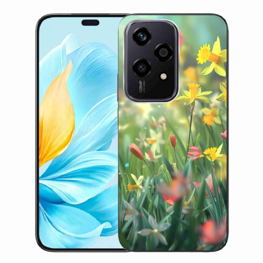 Gélový kryt mmCase na Honor 200 Lite 5G - jarné kvety
