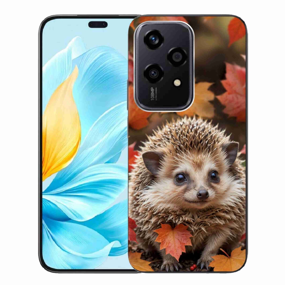 Gélový kryt mmCase na Honor 200 Lite 5G - ježko v lístii