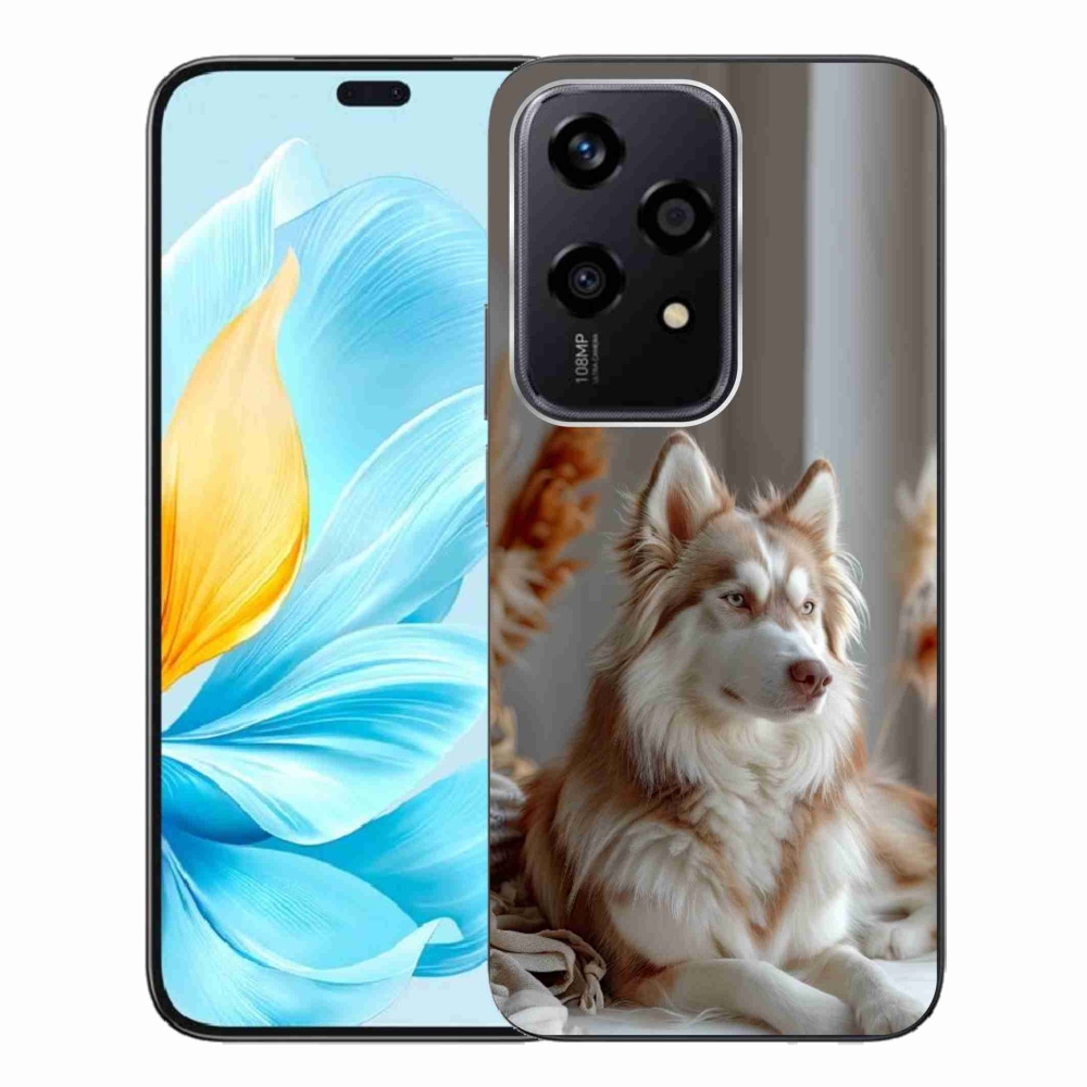 Gélový kryt mmCase na Honor 200 Lite 5G - pokojný sibírsky husky