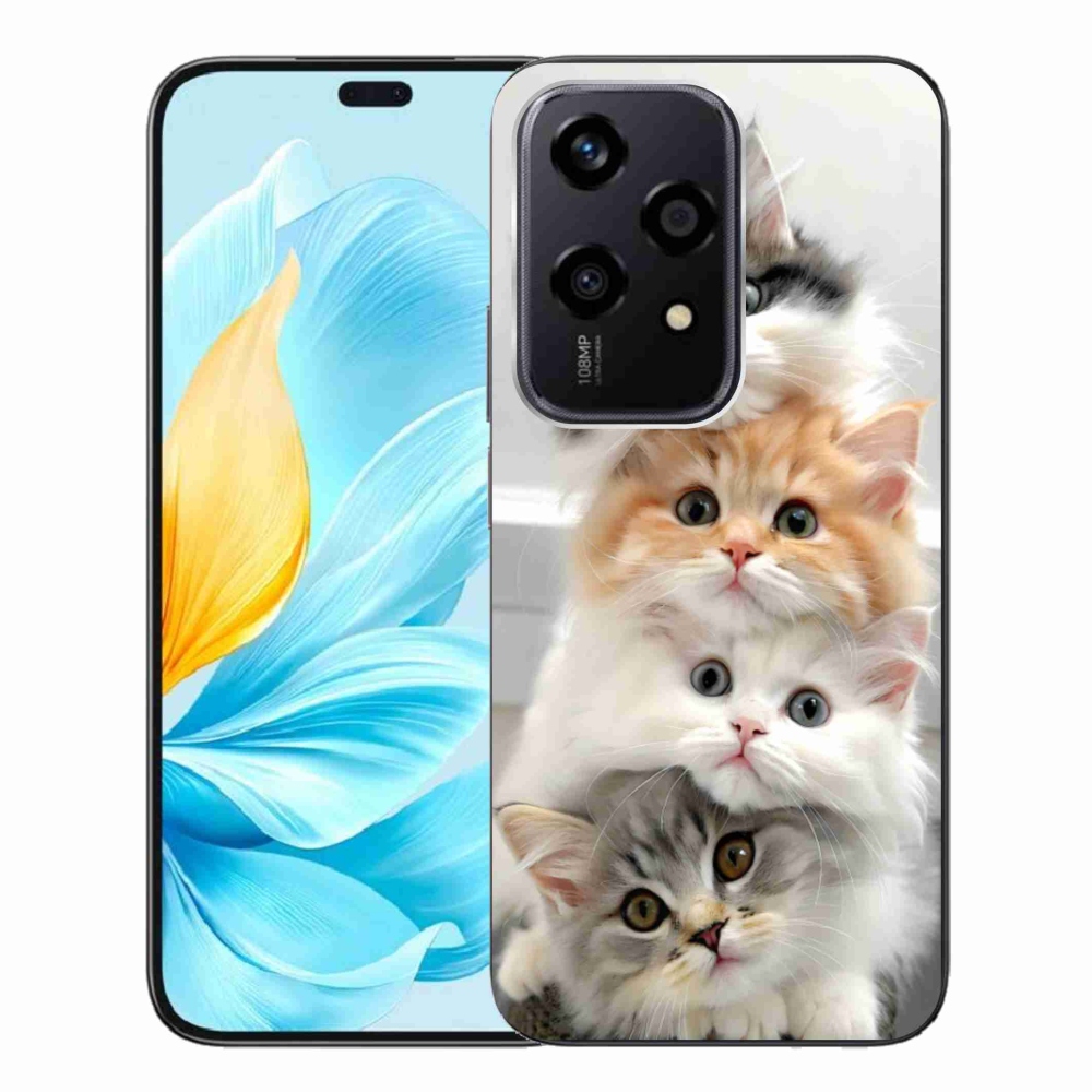 Gélový kryt mmCase na Honor 200 Lite 5G - mačacia partia