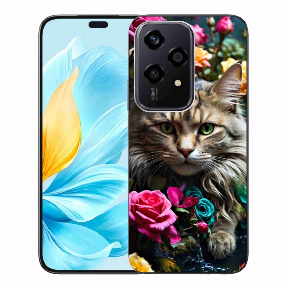 Gélový kryt mmCase na Honor 200 Lite 5G - mačacie pohľad 2
