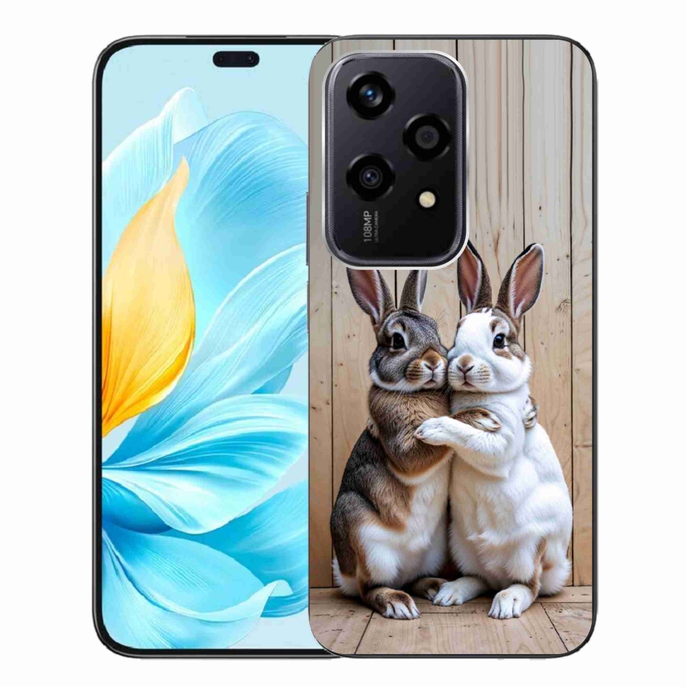 Gélový kryt mmCase na Honor 200 Lite 5G - králičie pár
