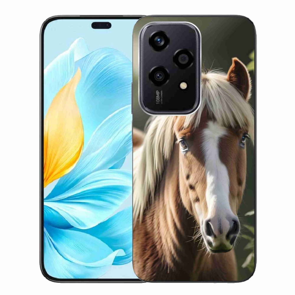 Gélový kryt mmCase na Honor 200 Lite 5G - kôň so svetlou hrivou