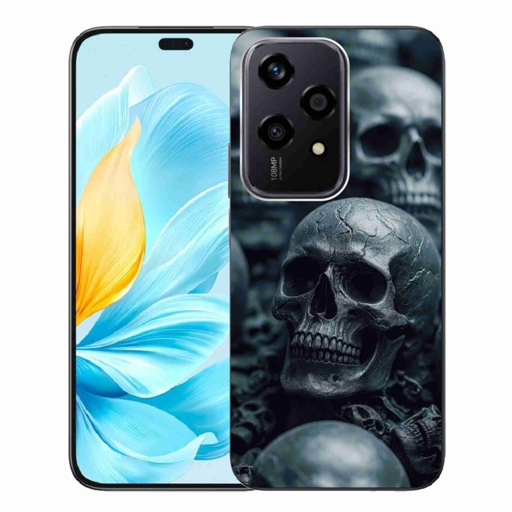 Gélový kryt mmCase na Honor 200 Lite 5G - lebka 2