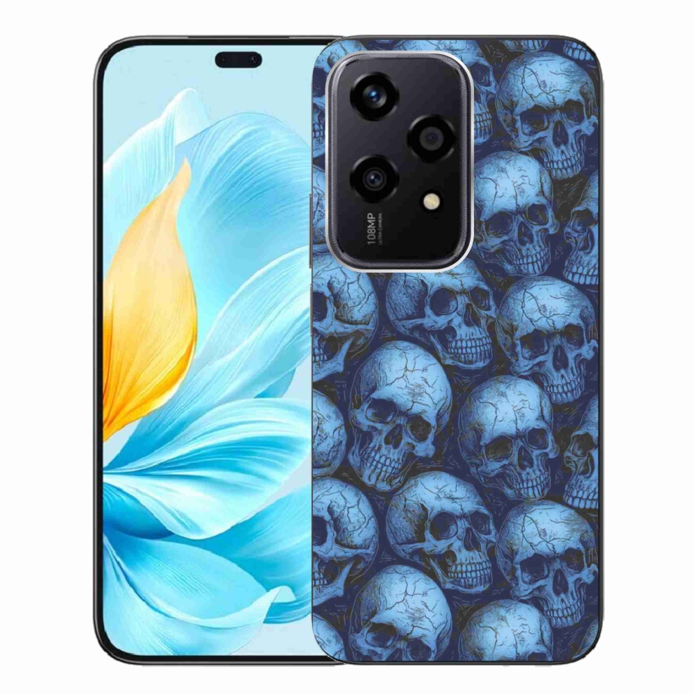 Gélový kryt mmCase na Honor 200 Lite 5G - lebky