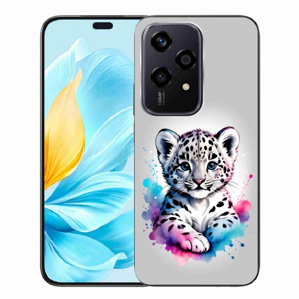 Gélový kryt mmCase na Honor 200 Lite 5G - leopardej mláďa