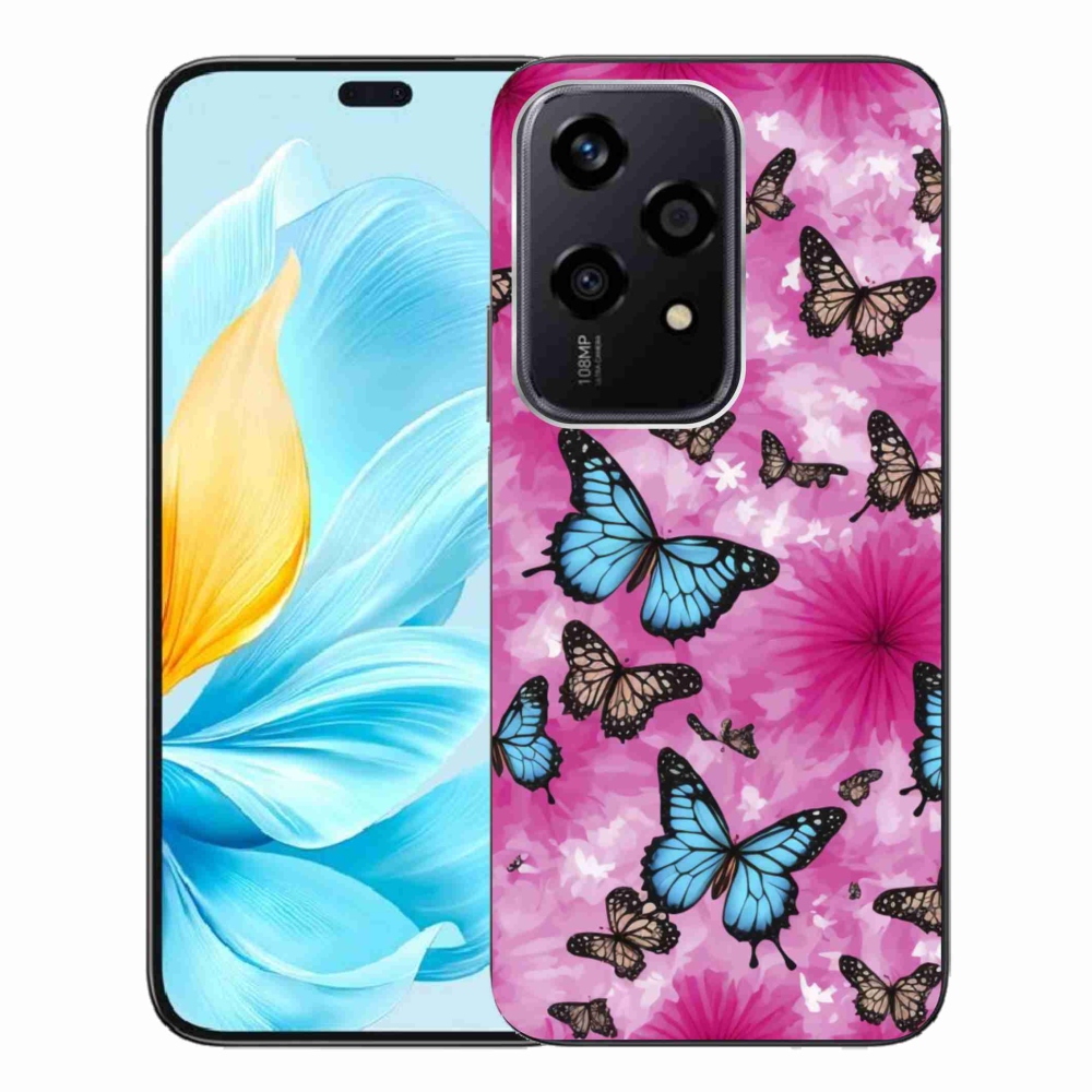 Gélový kryt mmCase na Honor 200 Lite 5G - motýlia záhrada