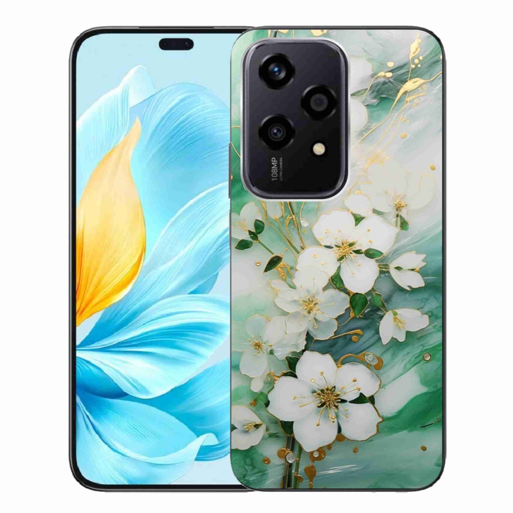 Gélový kryt mmCase na Honor 200 Lite 5G - nežné kvety