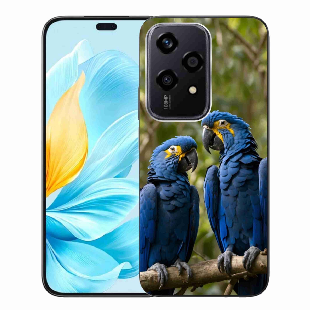 Gélový kryt mmCase na Honor 200 Lite 5G - papagájové duo