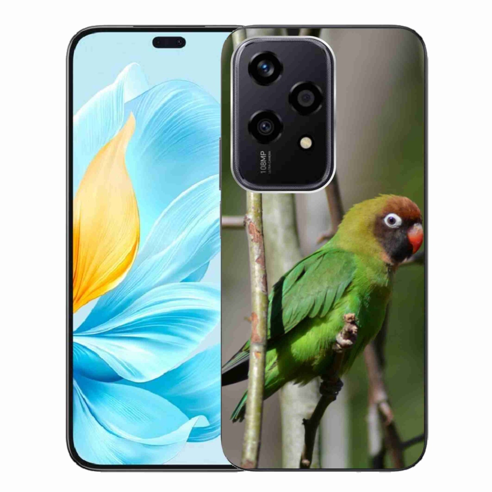 Gélový kryt mmCase na Honor 200 Lite 5G - papagáj agapornis