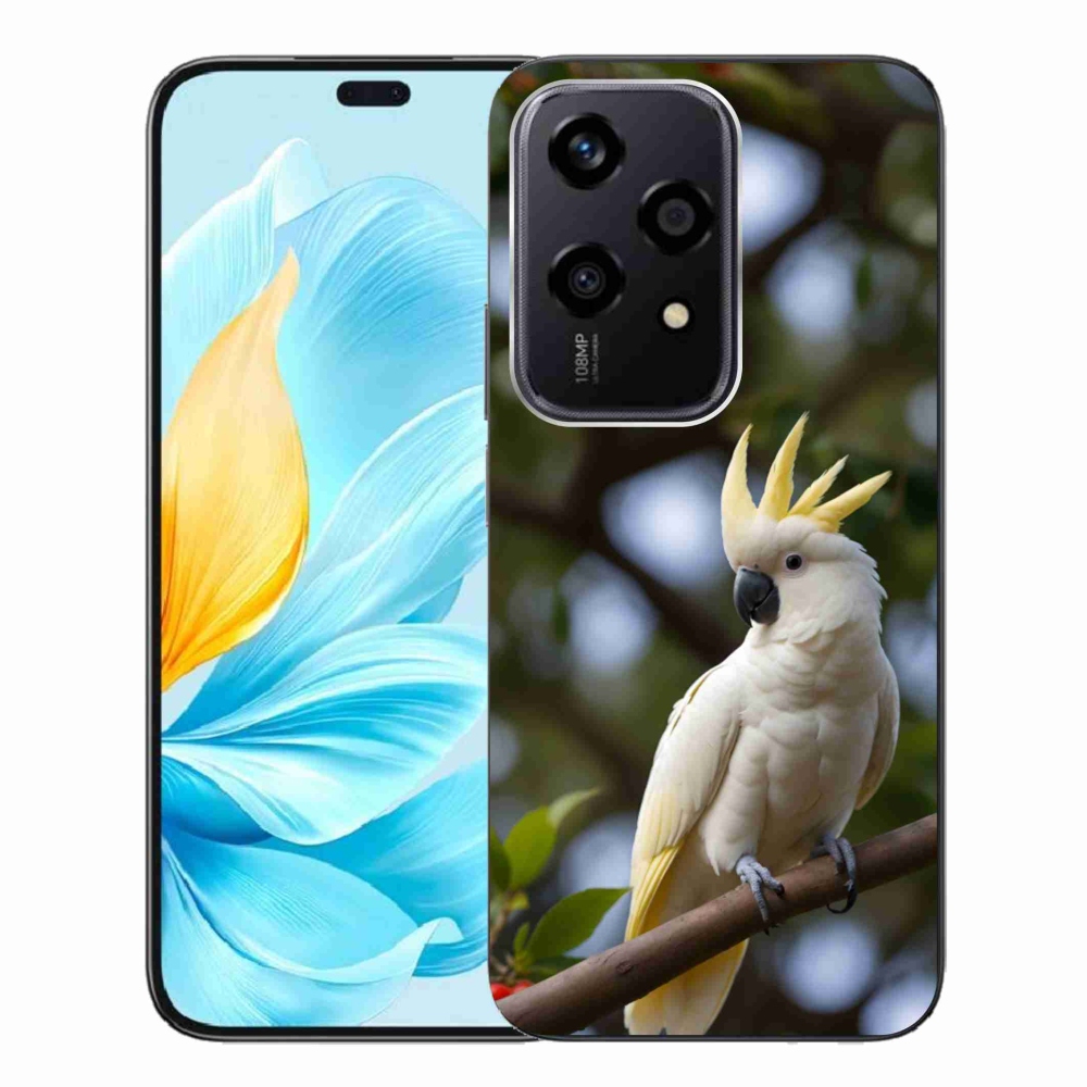 Gélový kryt mmCase na Honor 200 Lite 5G - papagáj kakadu 3