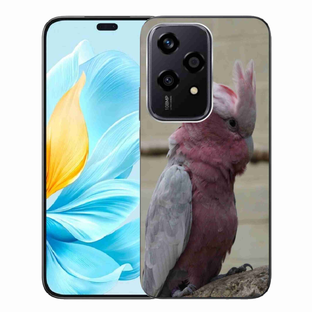Gélový kryt mmCase na Honor 200 Lite 5G - papagáj kakadu ružový