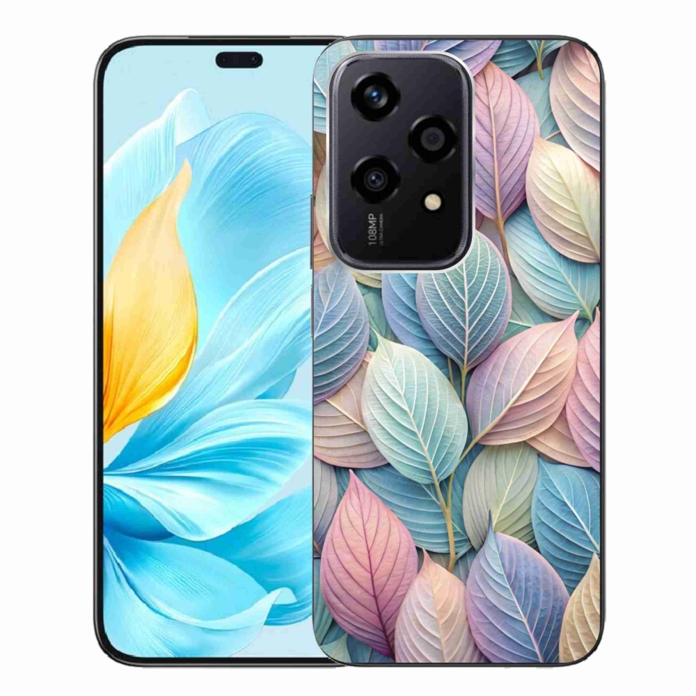 Gélový kryt mmCase na Honor 200 Lite 5G - pastelové listy