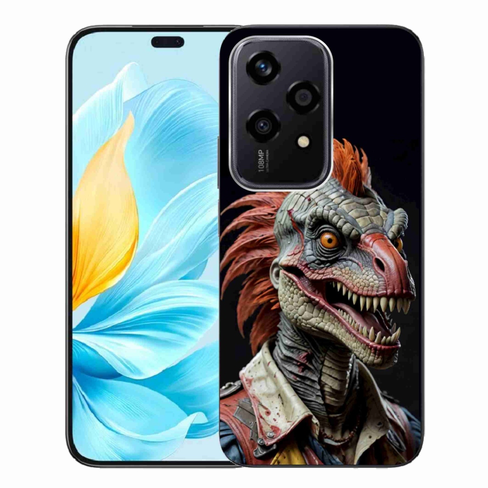 Gélový kryt mmCase na Honor 200 Lite 5G - punk dinosaurus