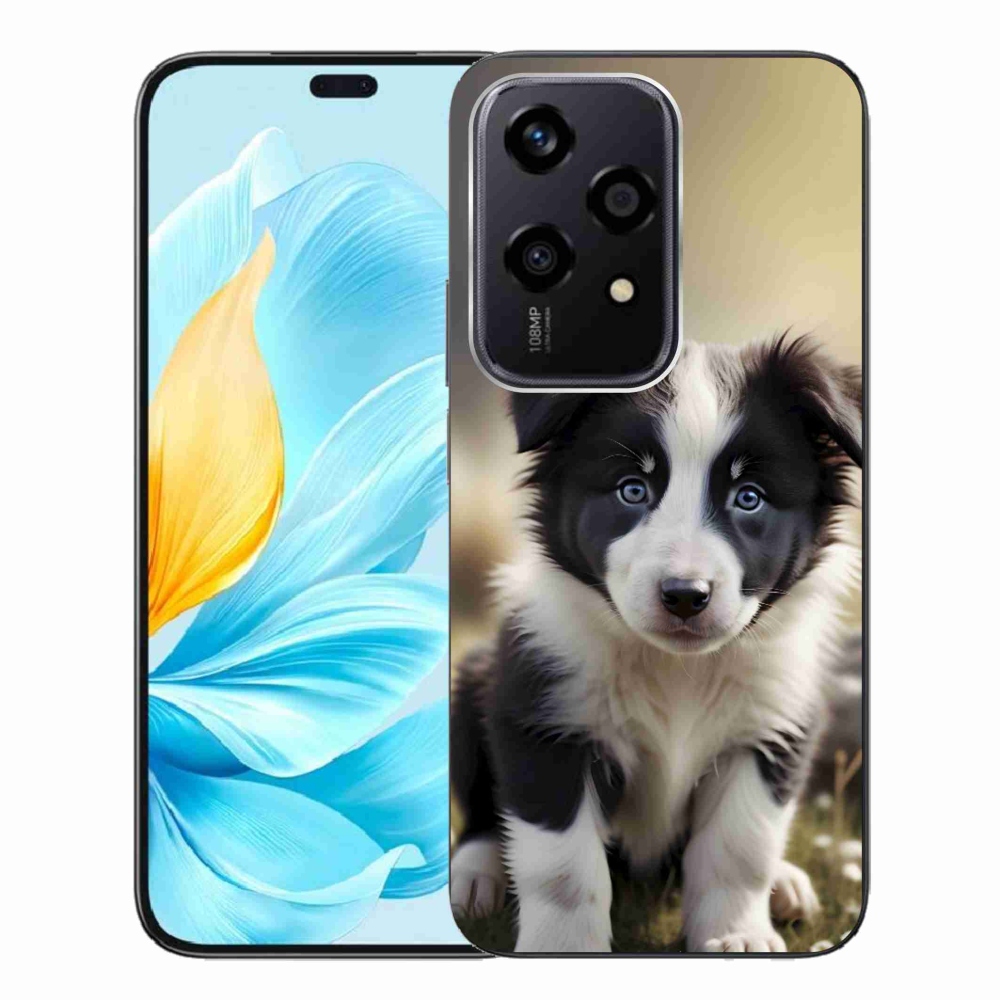 Gélový kryt mmCase na Honor 200 Lite 5G - roztomilá border kólia