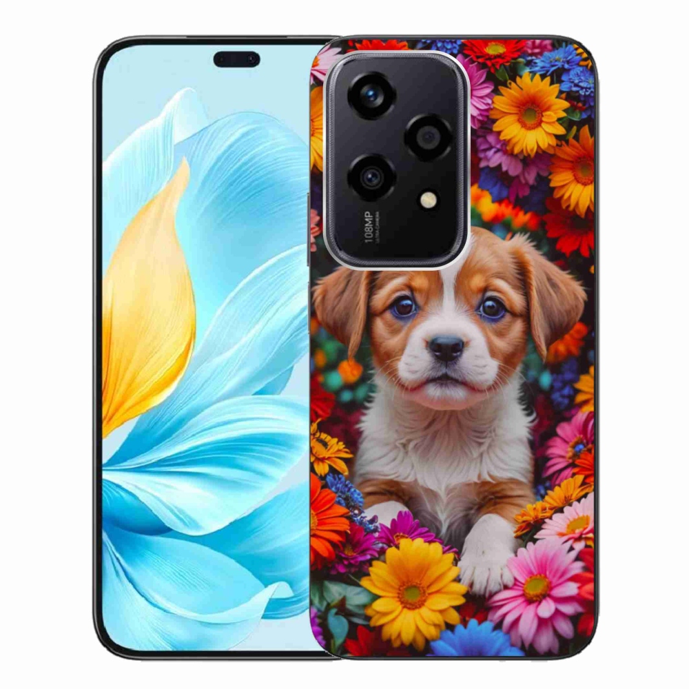 Gélový kryt mmCase na Honor 200 Lite 5G - roztomilé šteňa