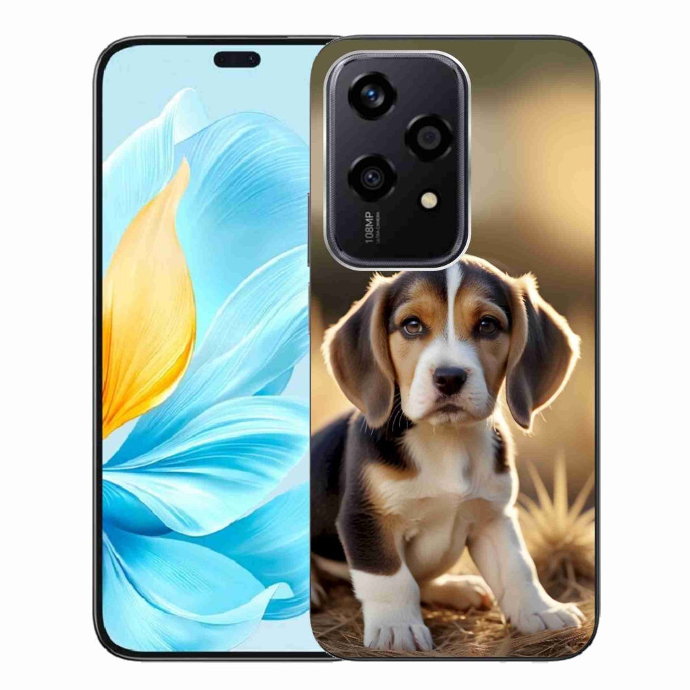 Gélový kryt mmCase na Honor 200 Lite 5G - roztomilý bígl