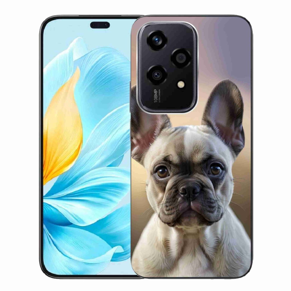Gélový kryt mmCase na Honor 200 Lite 5G - roztomilý francúzsky buldoček
