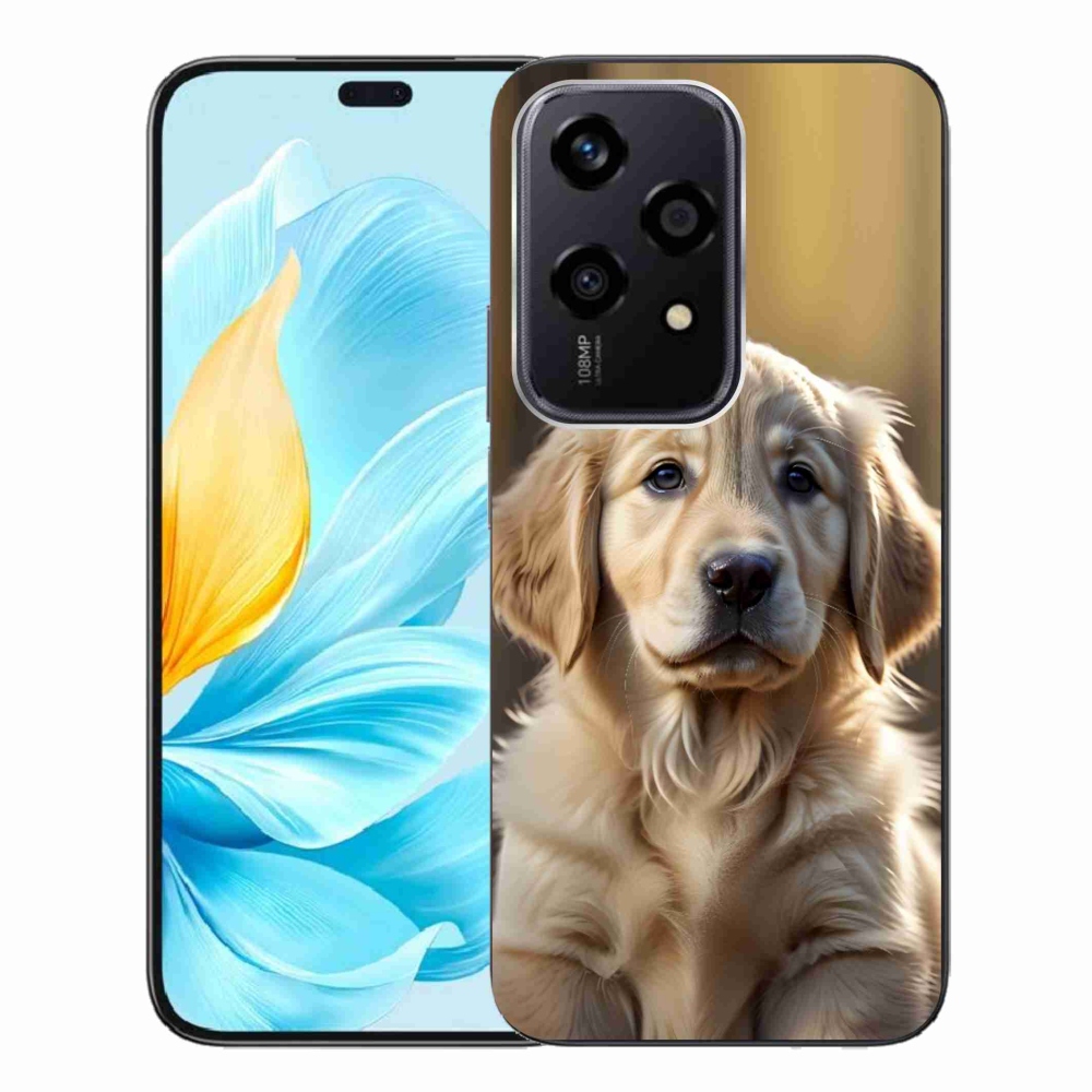Gélový kryt mmCase na Honor 200 Lite 5G - roztomilý zlatý retriever