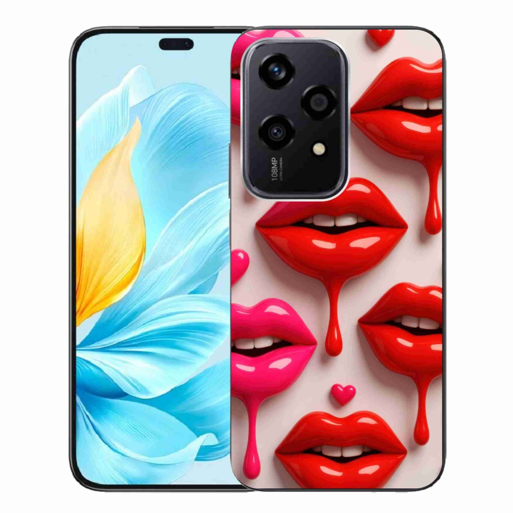 Gélový kryt mmCase na Honor 200 Lite 5G - pery 2