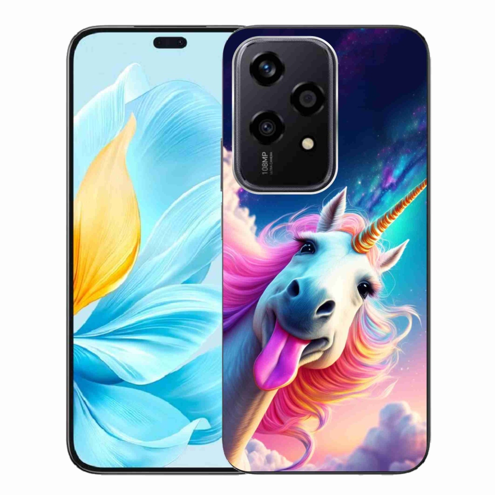 Gélový kryt mmCase na Honor 200 Lite 5G - šialený jednorožec