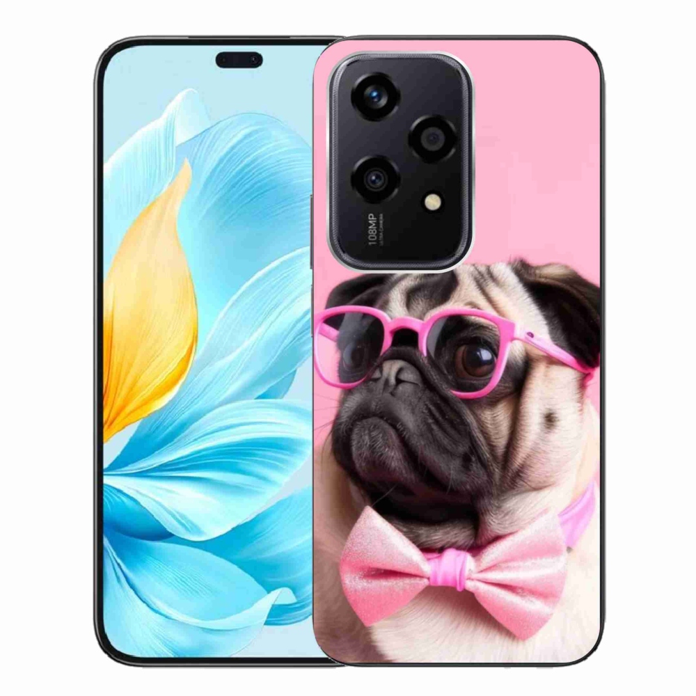 Gélový kryt mmCase na Honor 200 Lite 5G - štýlový mops