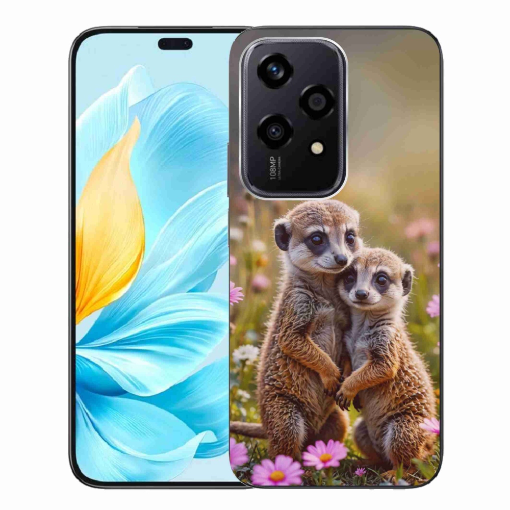 Gélový kryt mmCase na Honor 200 Lite 5G - surikatí duo