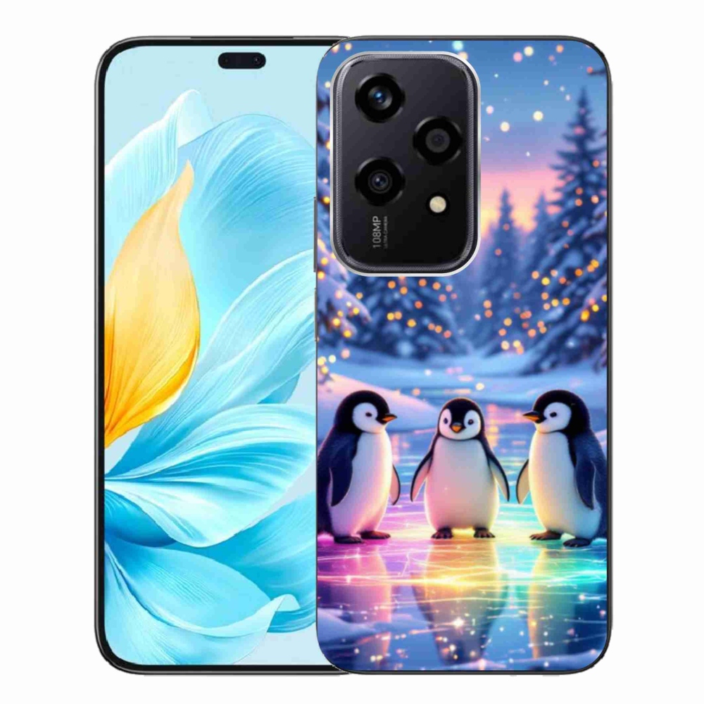 Gélový kryt mmCase na Honor 200 Lite 5G - tučniaky