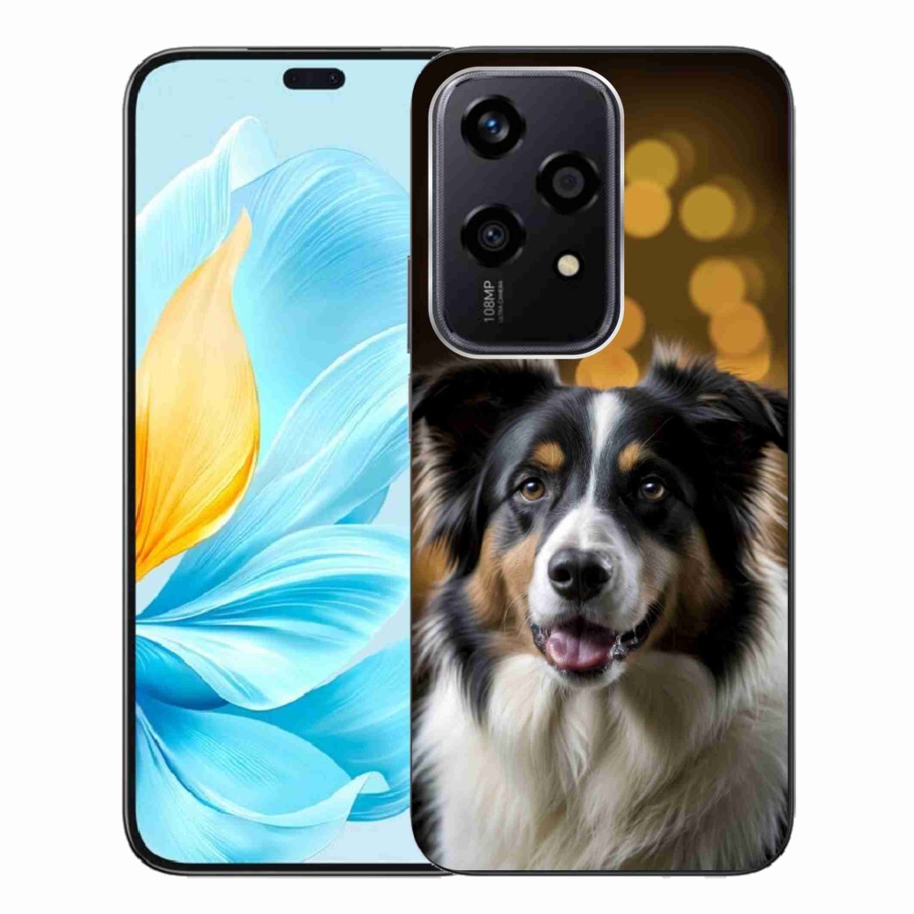 Gélový kryt mmCase na Honor 200 Lite 5G - usmievavý austrálsky ovčiak