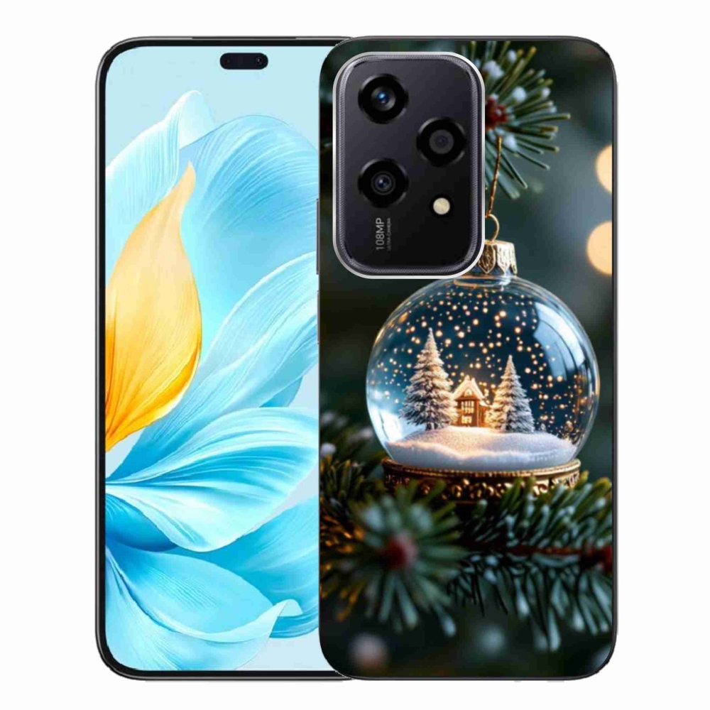Gélový kryt mmCase na Honor 200 Lite 5G - vianočné gule 2