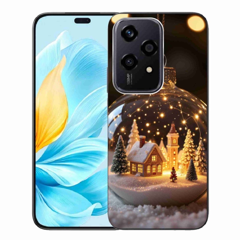 Gélový kryt mmCase na Honor 200 Lite 5G - vianočné gule 3