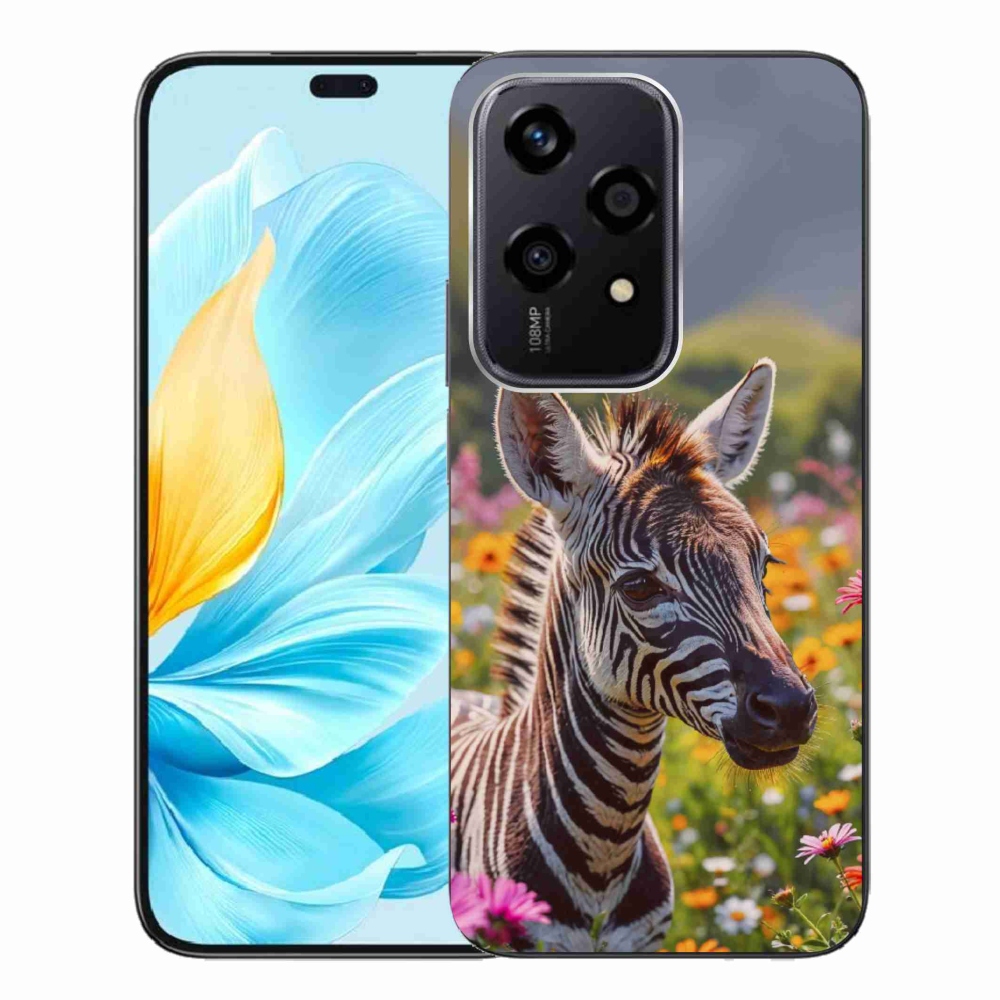 Gélový kryt mmCase na Honor 200 Lite 5G - zebra na lúke