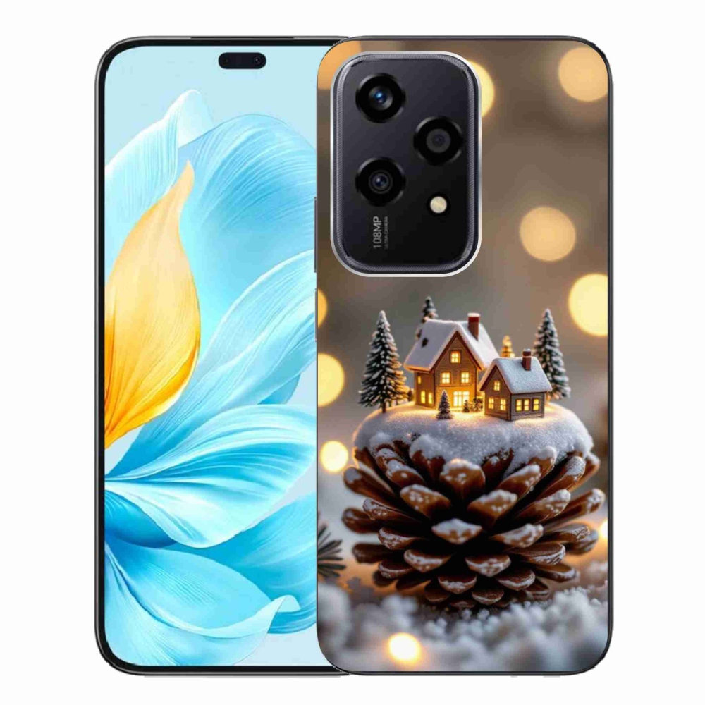 Gélový kryt mmCase na Honor 200 Lite 5G - zimná dedinka