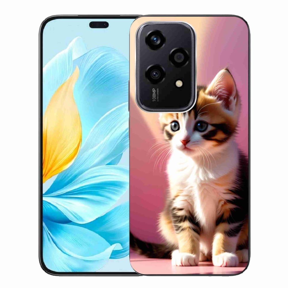 Gélový kryt mmCase na Honor 200 Lite 5G - zvedavé mačiatko 2