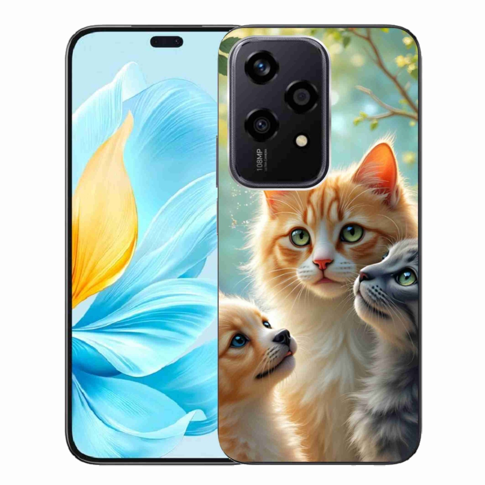 Gélový kryt mmCase na Honor 200 Lite 5G - zvieracie priateľstvo 2