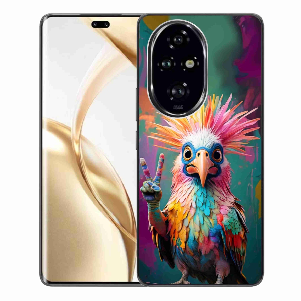 Gélový kryt mmCase na Honor 200 Pro 5G - farebný rebel