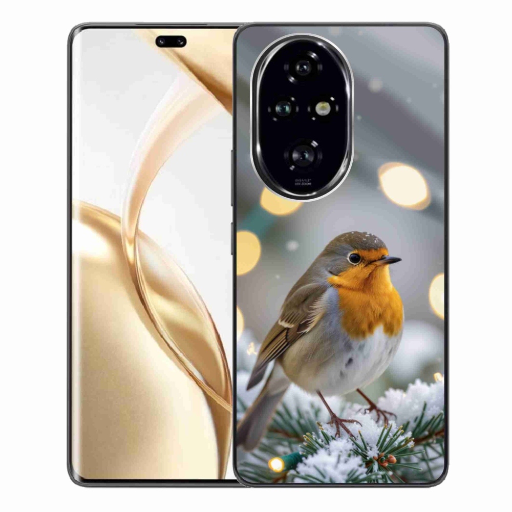 Gélový kryt mmCase na Honor 200 Pro 5G - červienka v zime