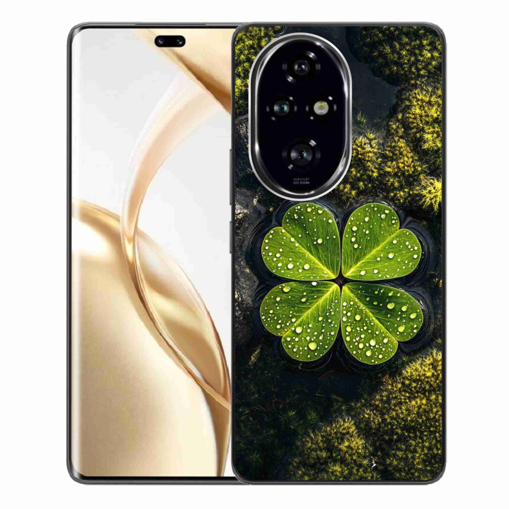 Gélový kryt mmCase na Honor 200 Pro 5G - štvorlístok
