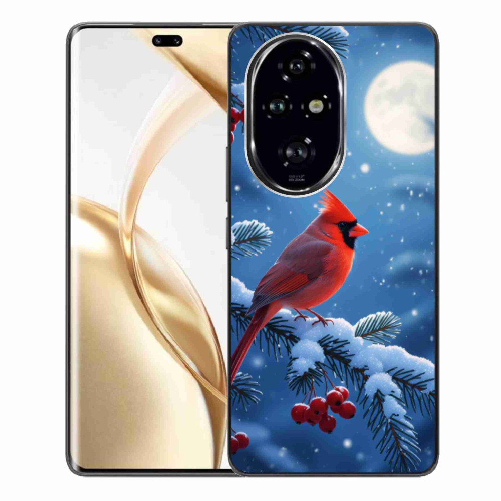 Gélový kryt mmCase na Honor 200 Pro 5G - kardinál červený