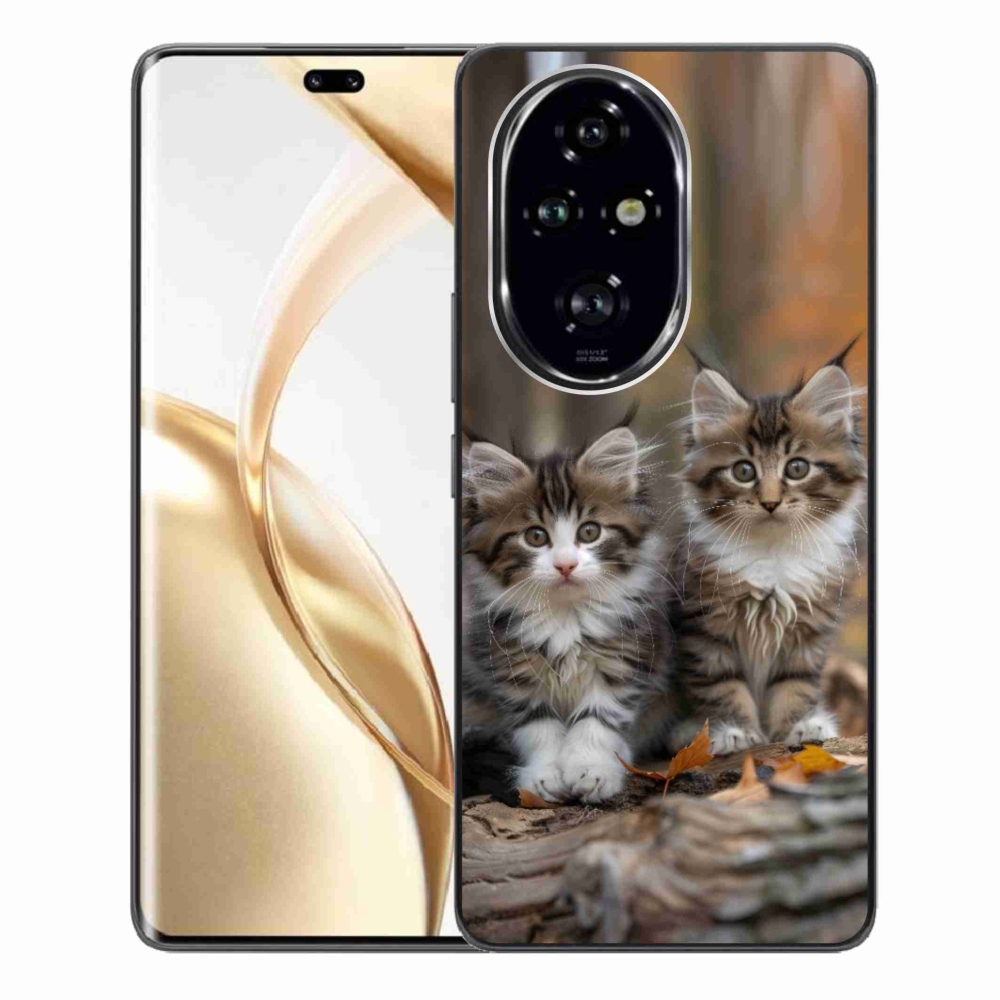 Gélový kryt mmCase na Honor 200 Pro 5G - mačacie duo 3