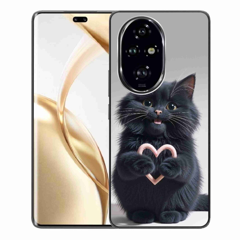 Gélový kryt mmCase na Honor 200 Pre 5G - mačacia láska 3