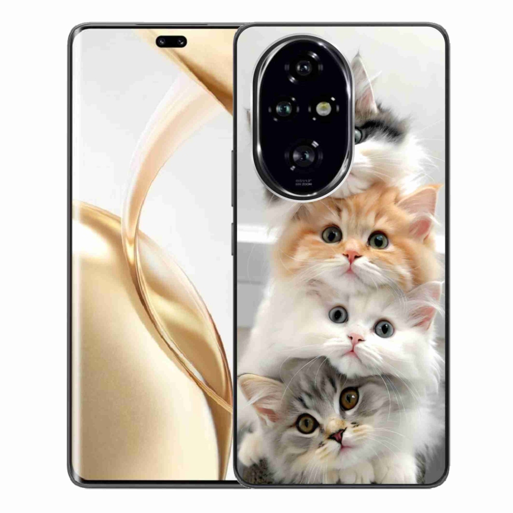 Gélový kryt mmCase na Honor 200 Pre 5G - mačacia partia