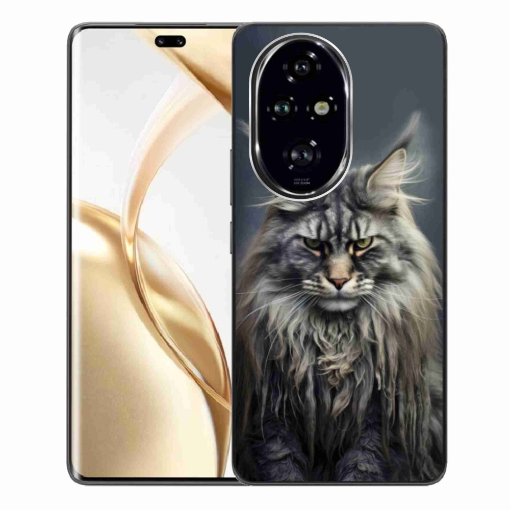 Gélový kryt mmCase na Honor 200 Pro 5G - mačacie pohľad 4