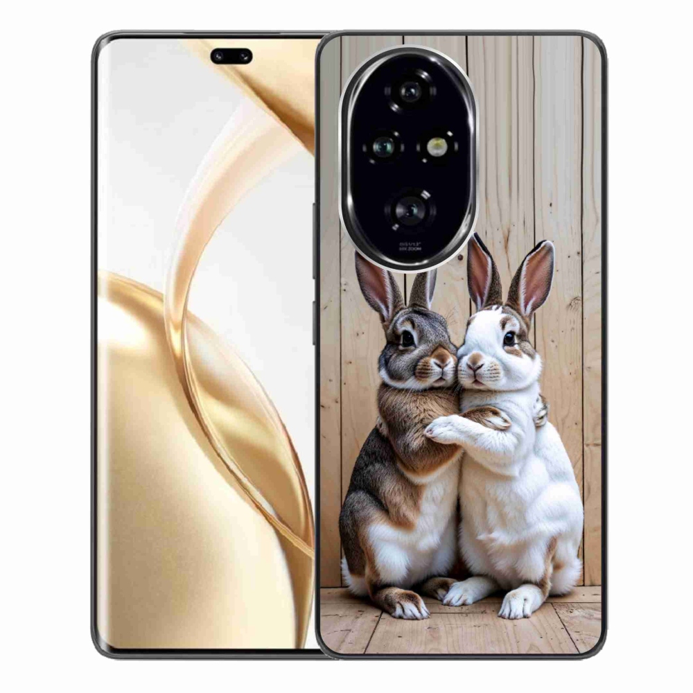 Gélový kryt mmCase na Honor 200 Pre 5G - králičie pár