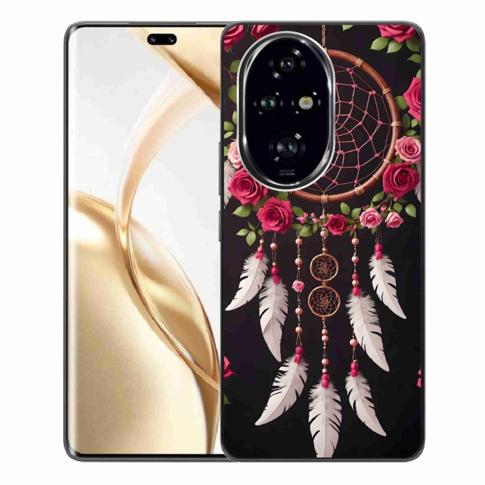 Gélový kryt mmCase na Honor 200 Pro 5G - lapač snov s ružami