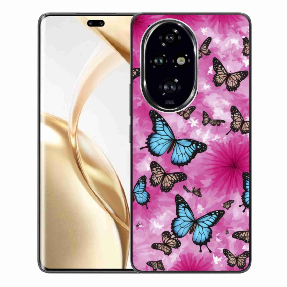 Gélový kryt mmCase na Honor 200 Pre 5G - motýlia záhrada