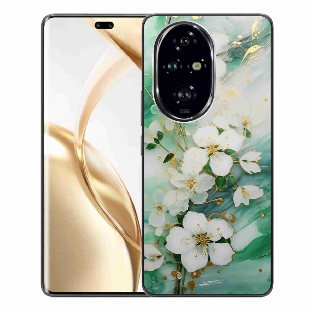 Gélový kryt mmCase na Honor 200 Pre 5G - nežné kvety
